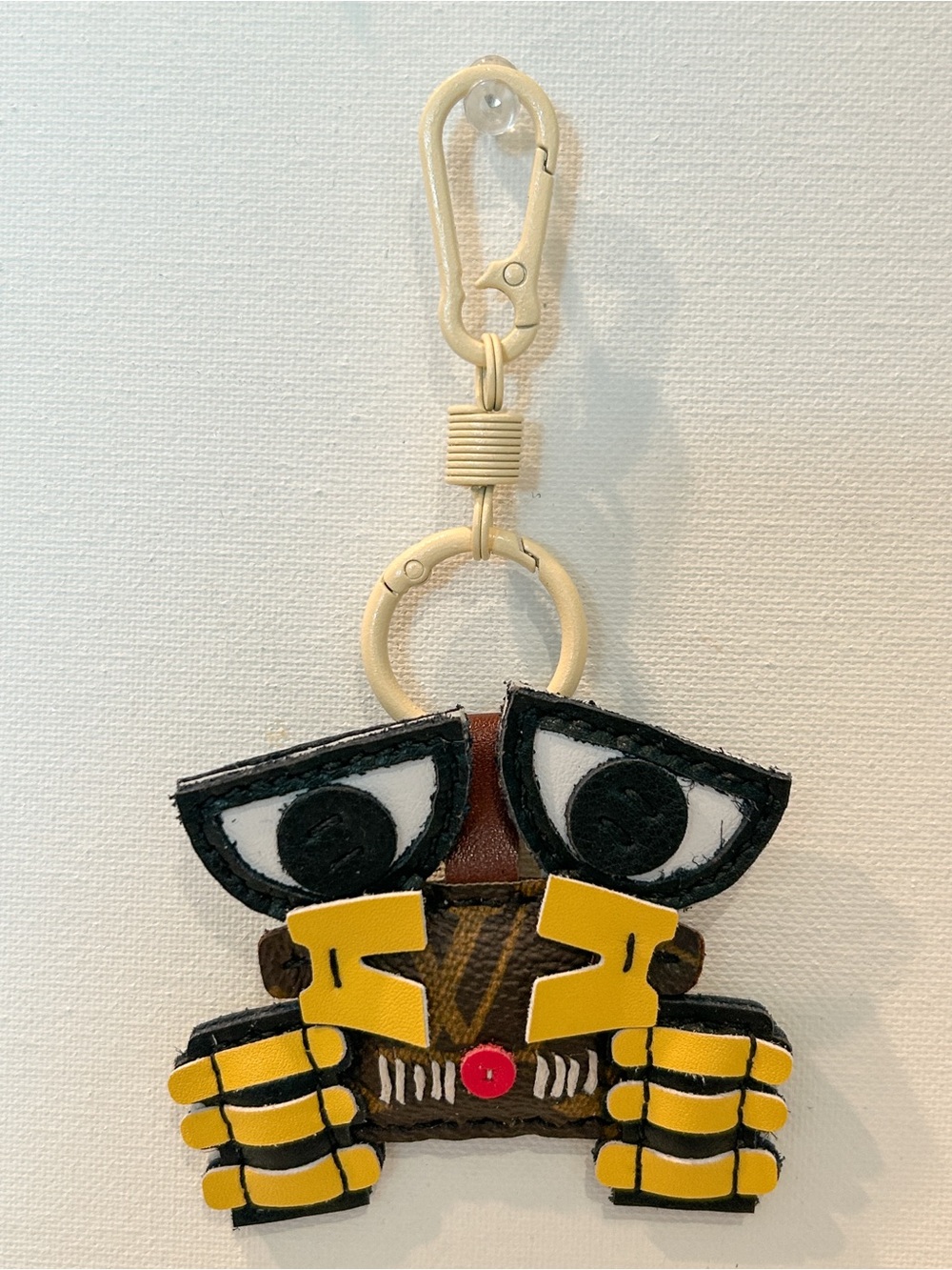 Disney Wall-E Handmade LV Bag Charm Purse Keychain Upcycled LV Monogram